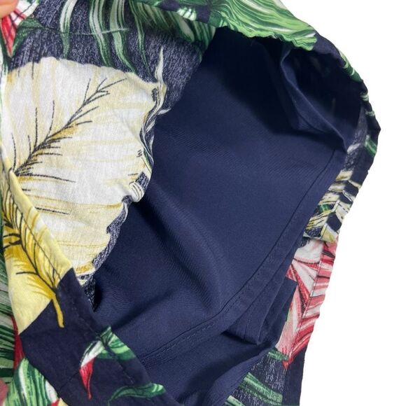 Superdown Penelope Palm Front Wrap Romper - Picture 4 of 14